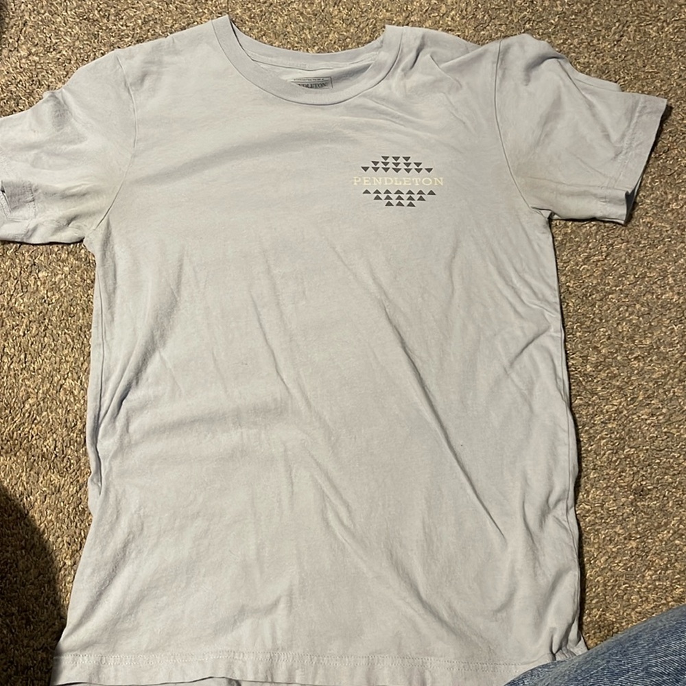 Baby blue Pendleton tshirt